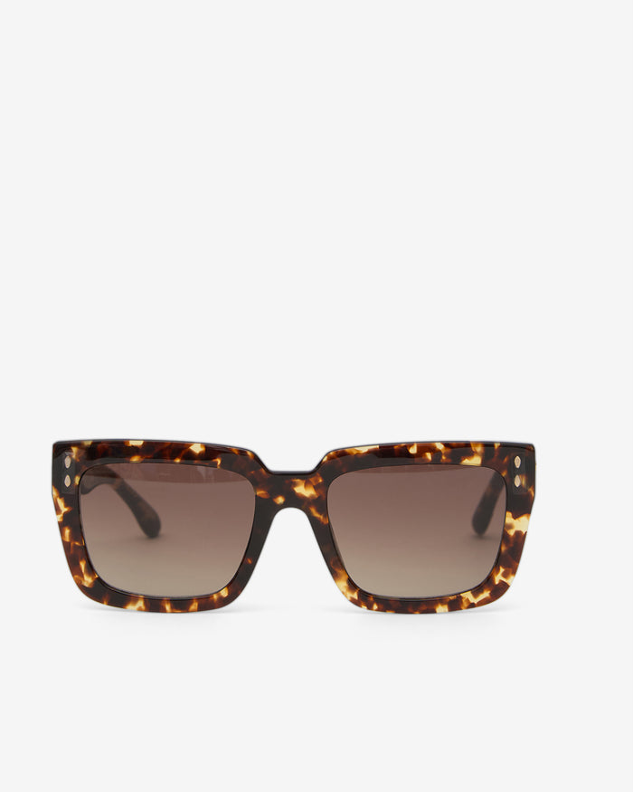 isabel marant LUNETTES MAISY Femme havana-marron s