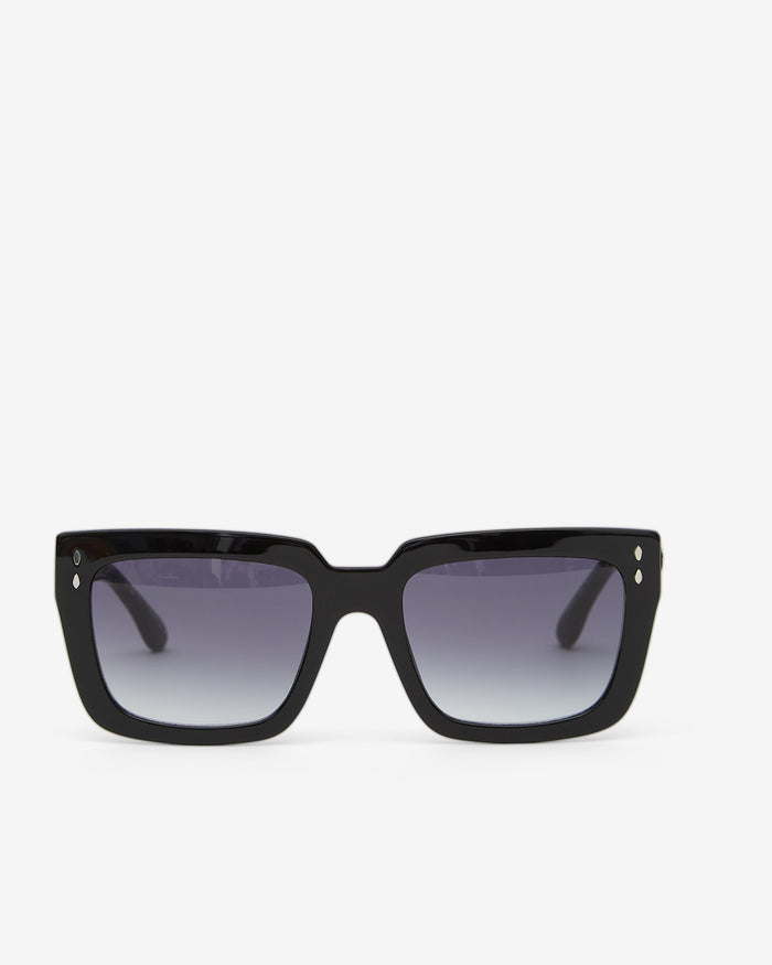 isabel marant LUNETTES MAISY Femme noir-gris