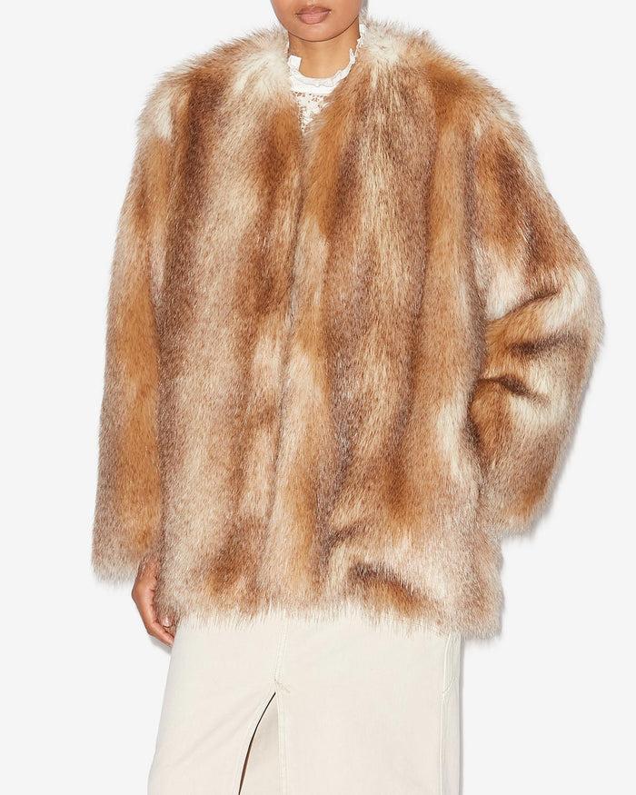 Isabel Marant MANTEAU AGLAE Femme Naturel