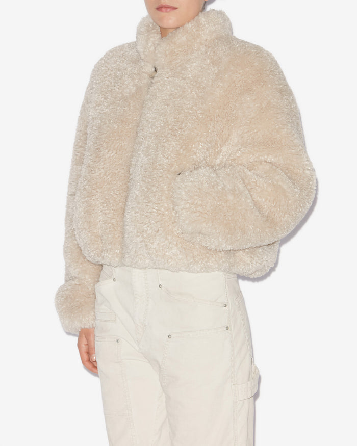 Isabel Marant MANTEAU ANASTA Femme écru