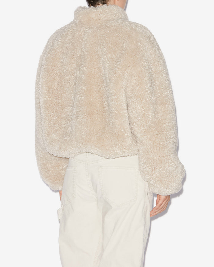 Isabel Marant MANTEAU ANASTA Femme écru