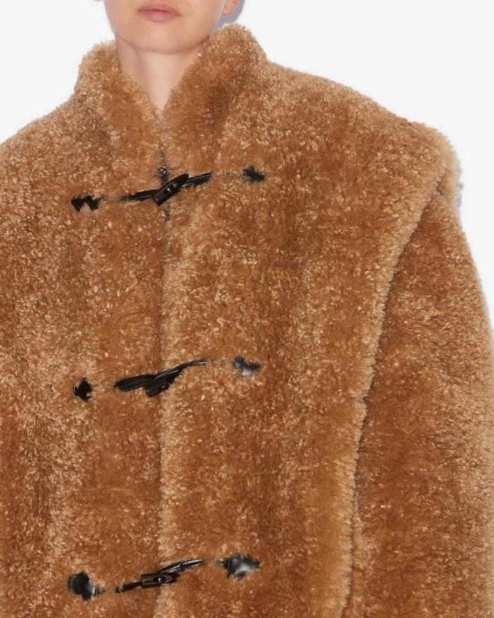 Isabel Marant MANTEAU AVALIA Femme Camel