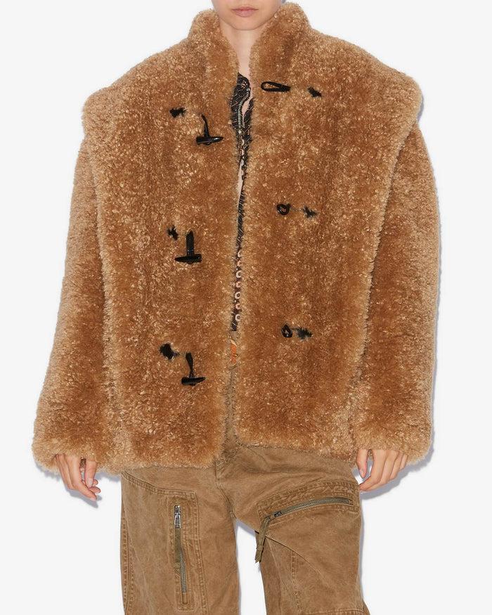 Isabel Marant MANTEAU AVALIA Femme Camel