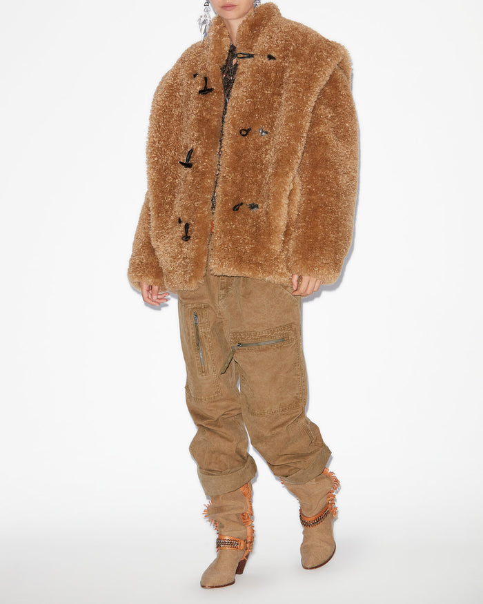 isabel marant MANTEAU AVALIA Femme camel