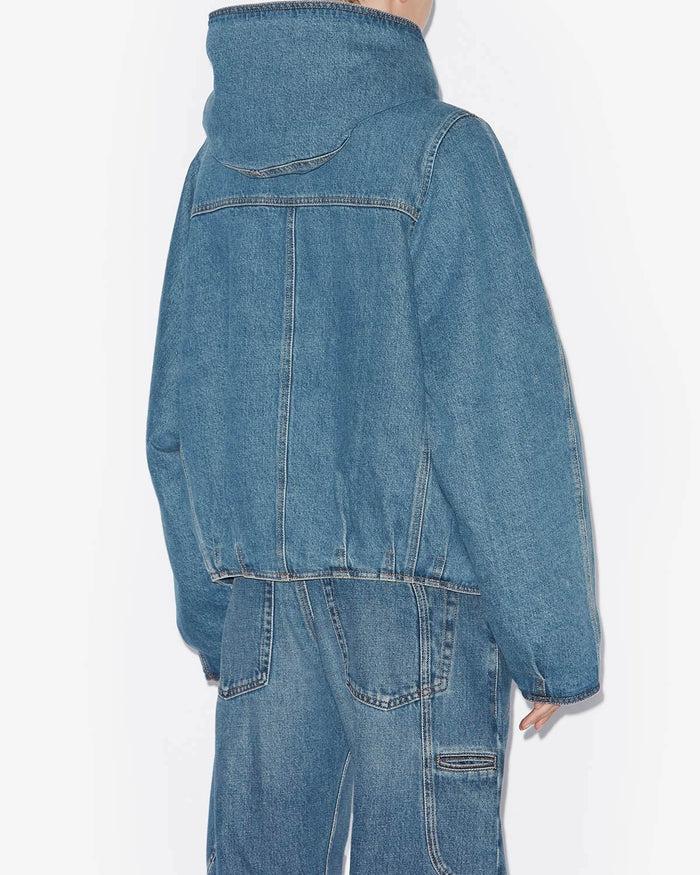 Isabel Marant MANTEAU BIANE Femme Bleu