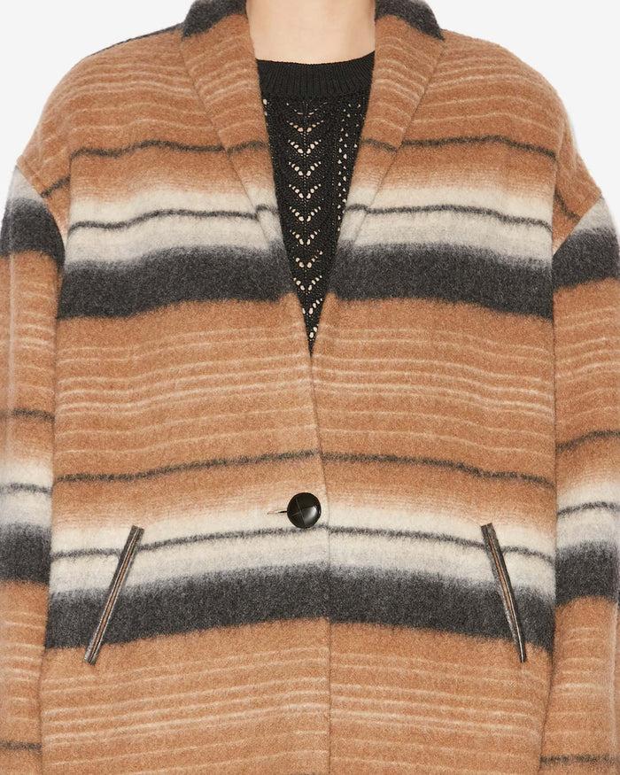 Isabel Marant MANTEAU DABY Femme Camel