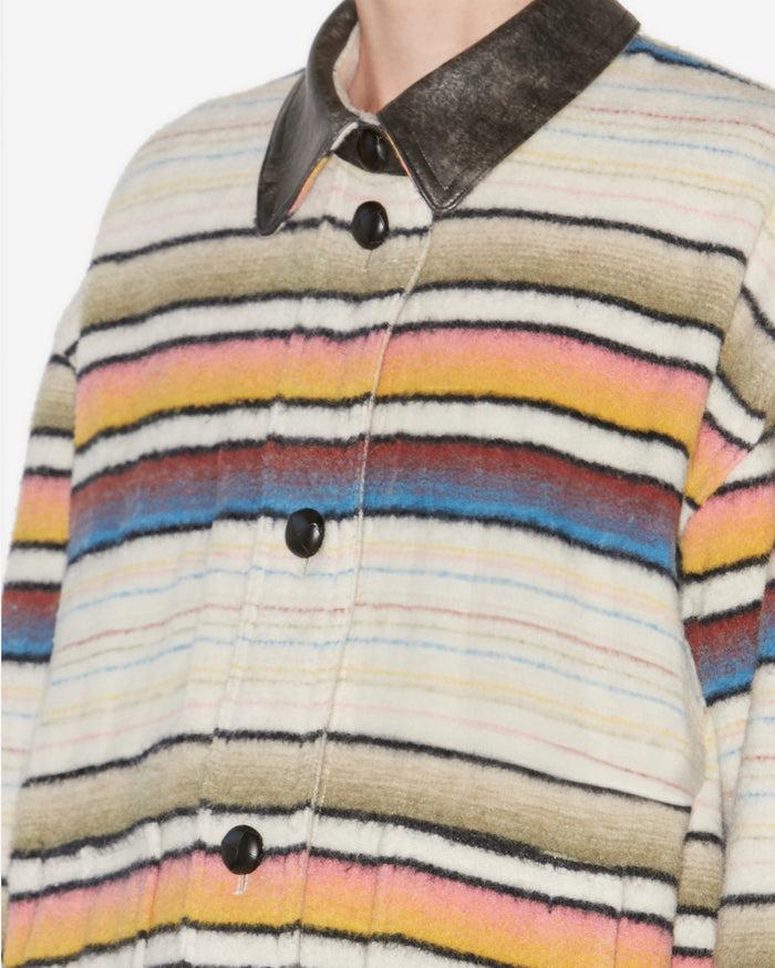 Isabel Marant MANTEAU DAYVI Femme Multicolor
