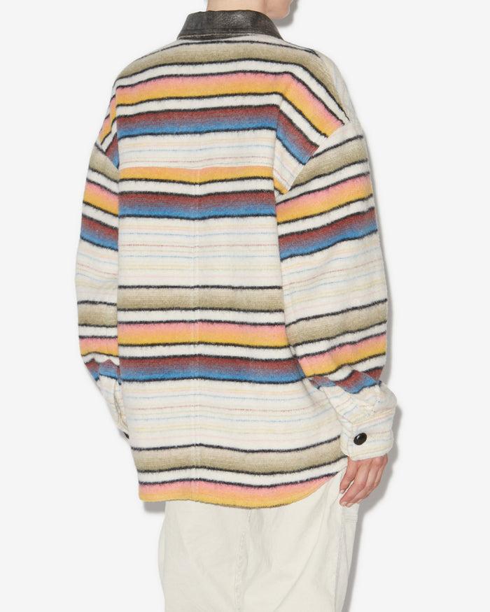 Isabel Marant MANTEAU DAYVI Femme Multicolor