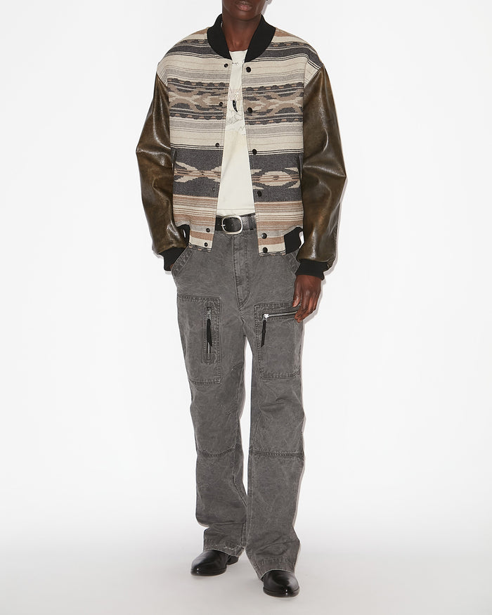 isabel marant MANTEAU DECLAN Homme noir délavé