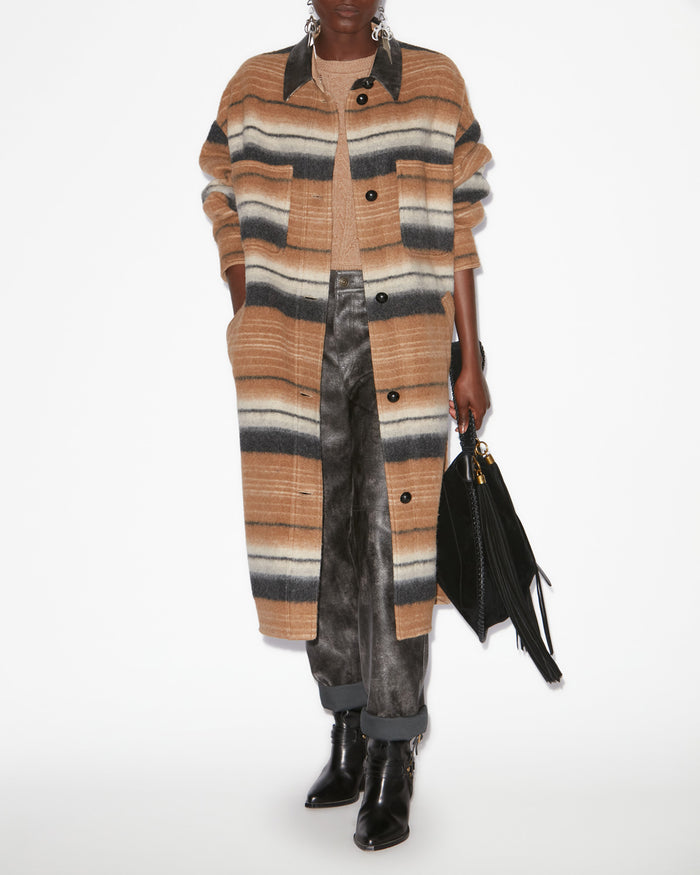 isabel marant MANTEAU DJILA Femme camel