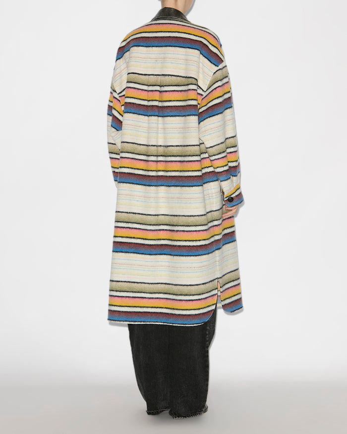 Isabel Marant MANTEAU DJILA Femme Multicolor