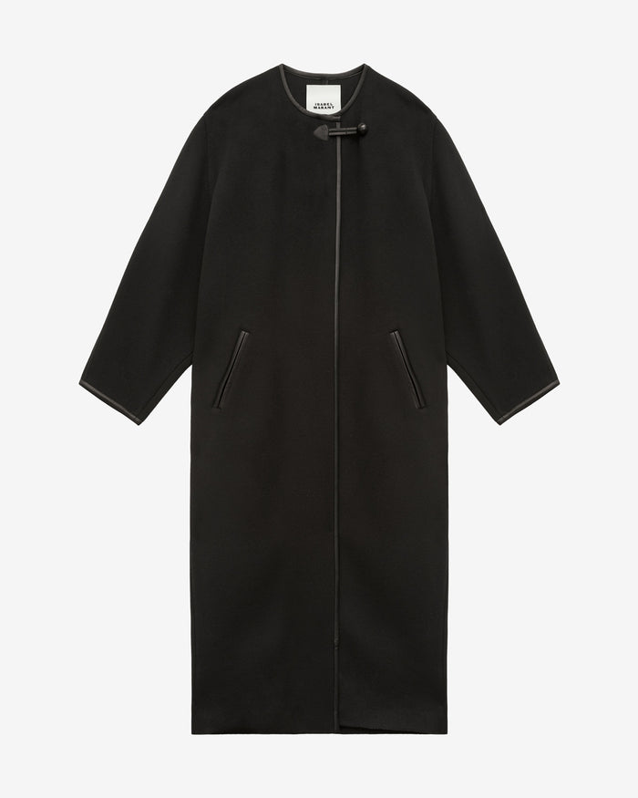Isabel Marant MANTEAU ELZA Femme Noir
