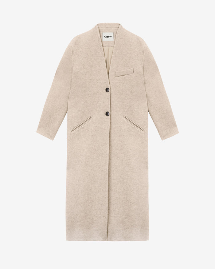 Isabel Marant MANTEAU ERIS Femme Beige