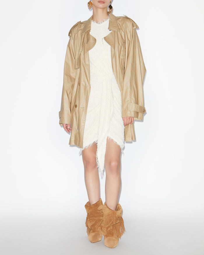 isabel marant MANTEAU FRANNY Femme beige