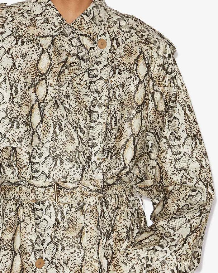 Isabel Marant MANTEAU FREANNE Femme Naturel