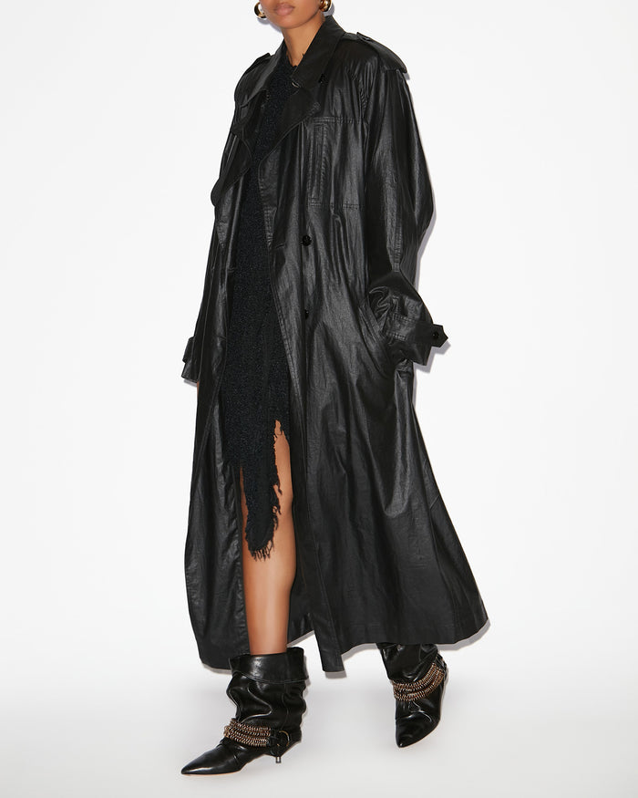 isabel marant MANTEAU FREANNE Femme noir