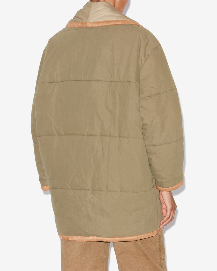 Isabel Marant MANTEAU GALLY Femme Kaki