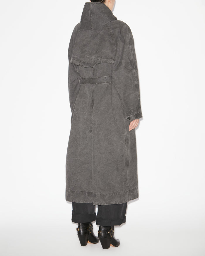 Isabel Marant MANTEAU KETLYN Femme Noir Délavé