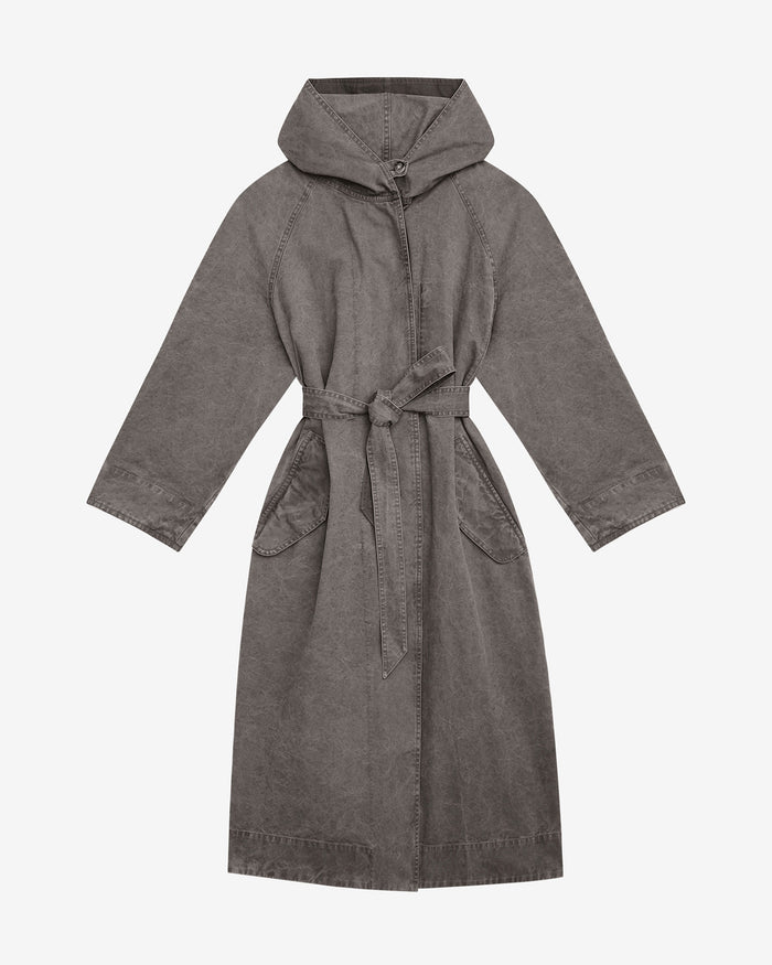 Isabel Marant MANTEAU KETLYN Femme Noir Délavé