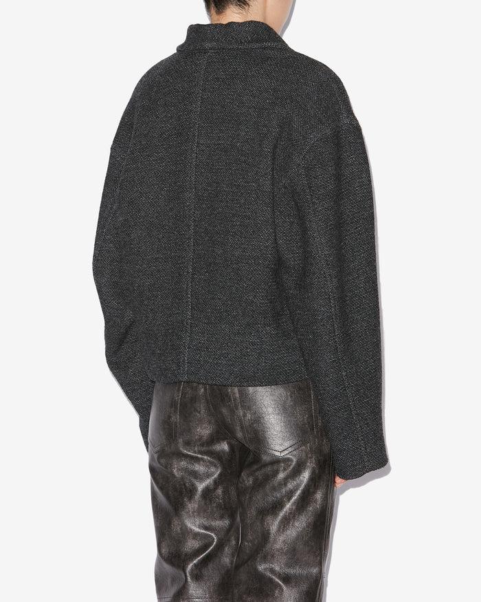 Isabel Marant MANTEAU LANNA Femme Anthracite