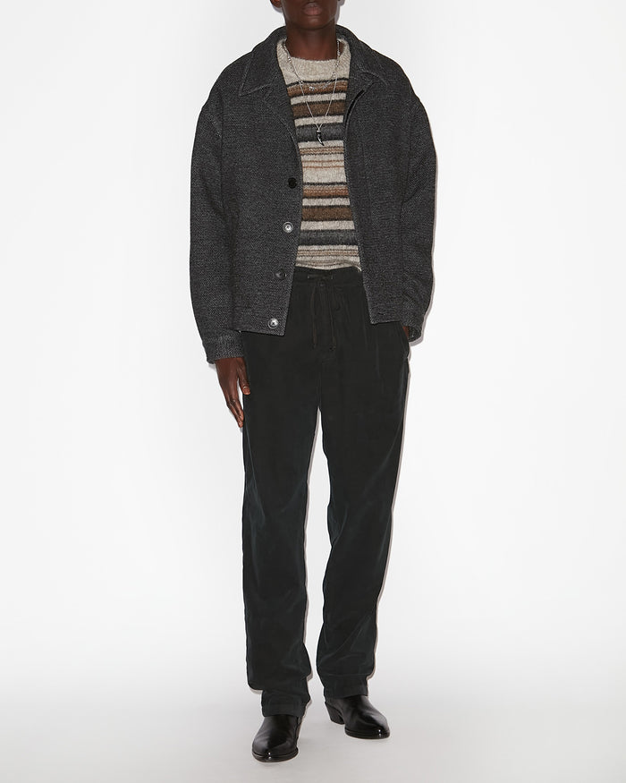 isabel marant MANTEAU SIMON Homme anthracite