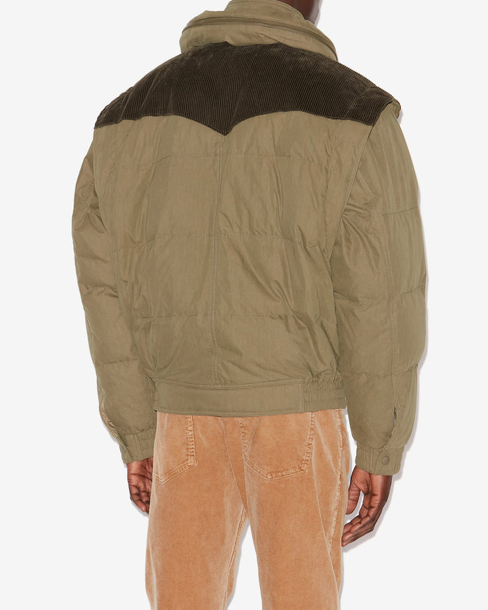 Isabel Marant MANTEAU YURI Homme Kaki