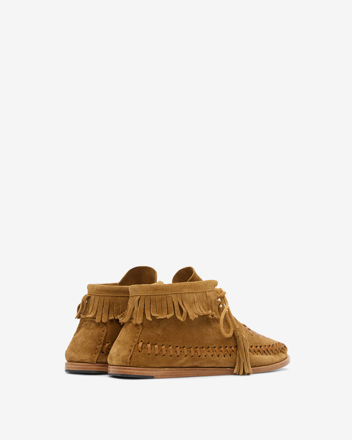 Isabel Marant MOCASSIN FELSA Femme Cognac