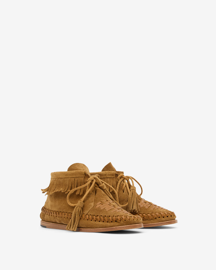 Isabel Marant MOCASSIN FELSA Femme Cognac