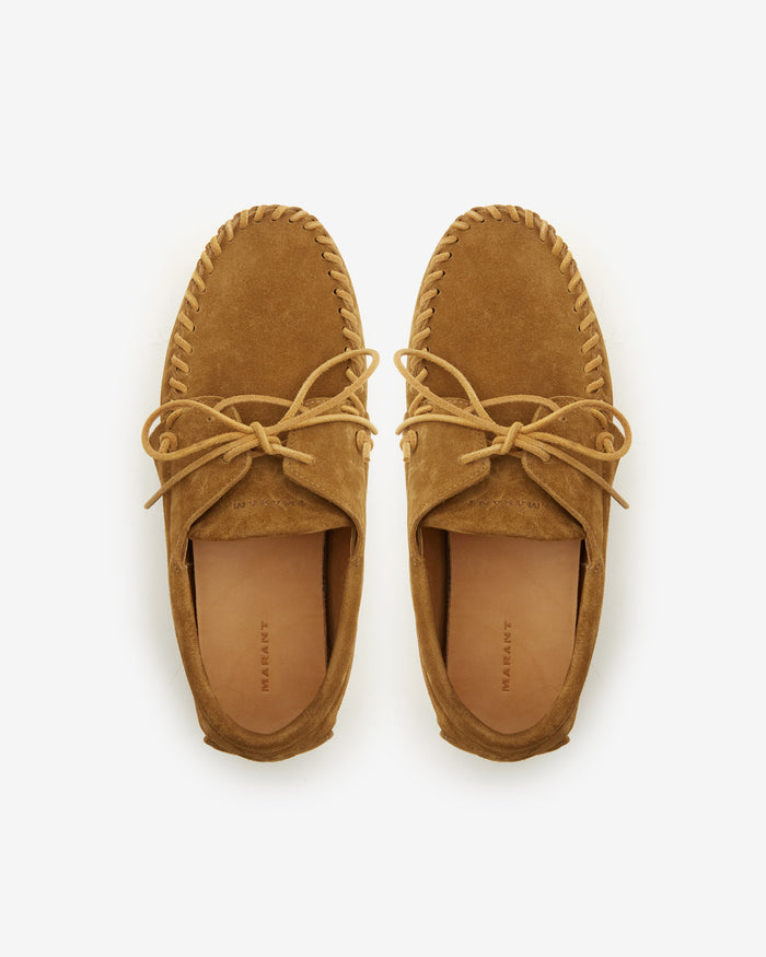 Isabel Marant MOCASSIN FYLAN Homme Sepia