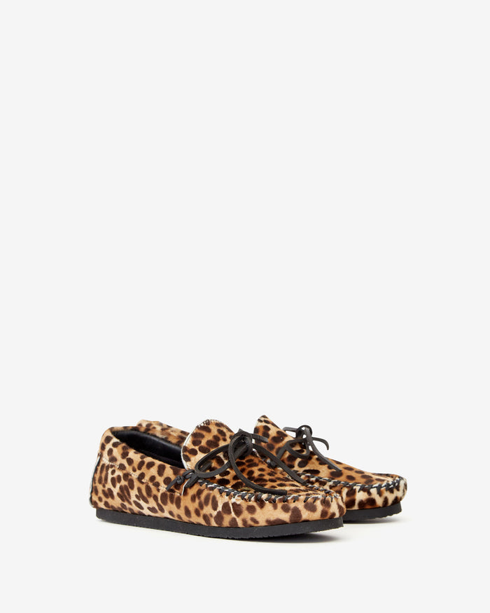 Isabel Marant Mocassins Fitza Femme Léopard