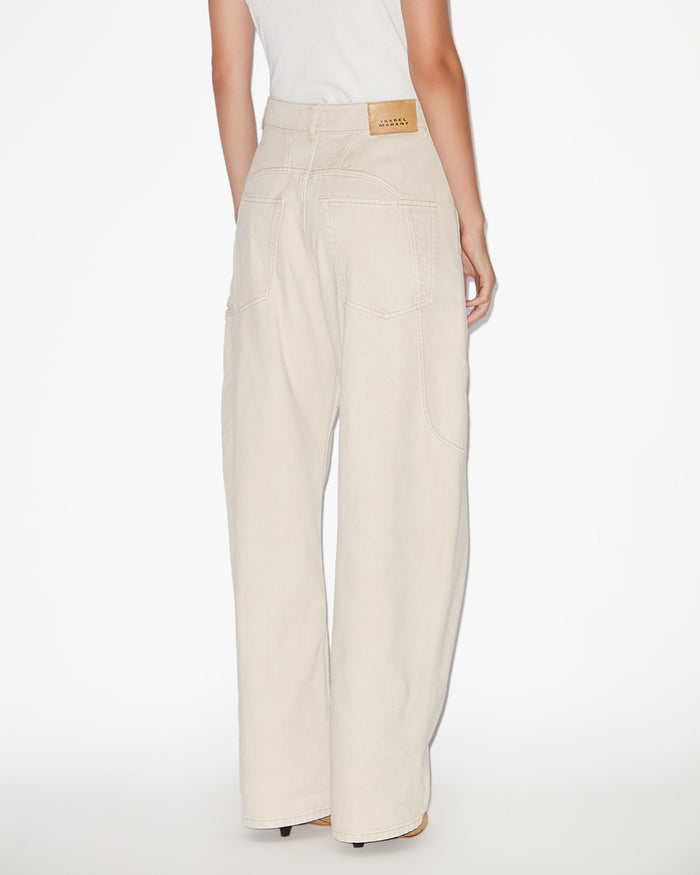 Isabel Marant PANTALON BERYL Femme écru