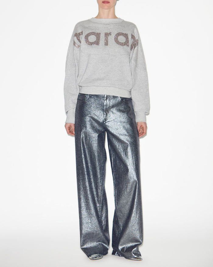 Isabel Marant Pantalon Cover Femme Argent