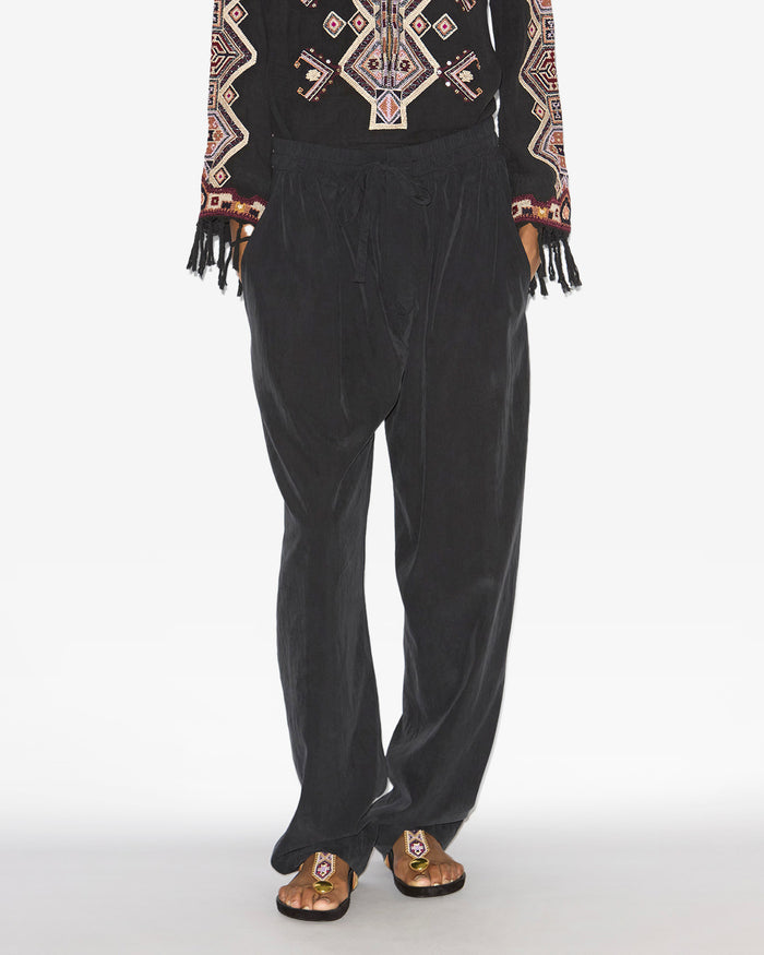 Isabel Marant PANTALON HECTORINA Femme Noir