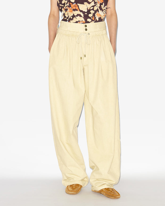 Isabel Marant PANTALON INAYA Femme écru