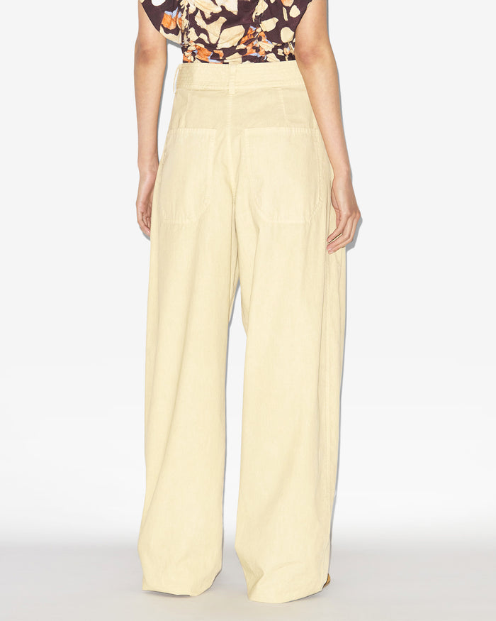 Isabel Marant PANTALON INAYA Femme écru