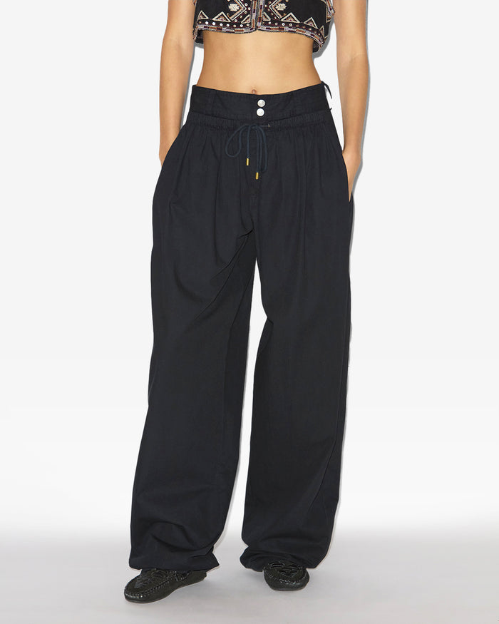 Isabel Marant PANTALON INAYA Femme Noir