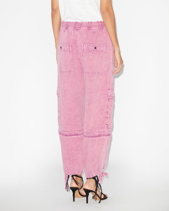 Isabel Marant Pantalon Ivy Femme Rose