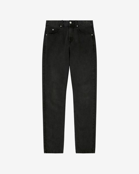 Isabel Marant Pantalon Jack Homme Noir Délavé