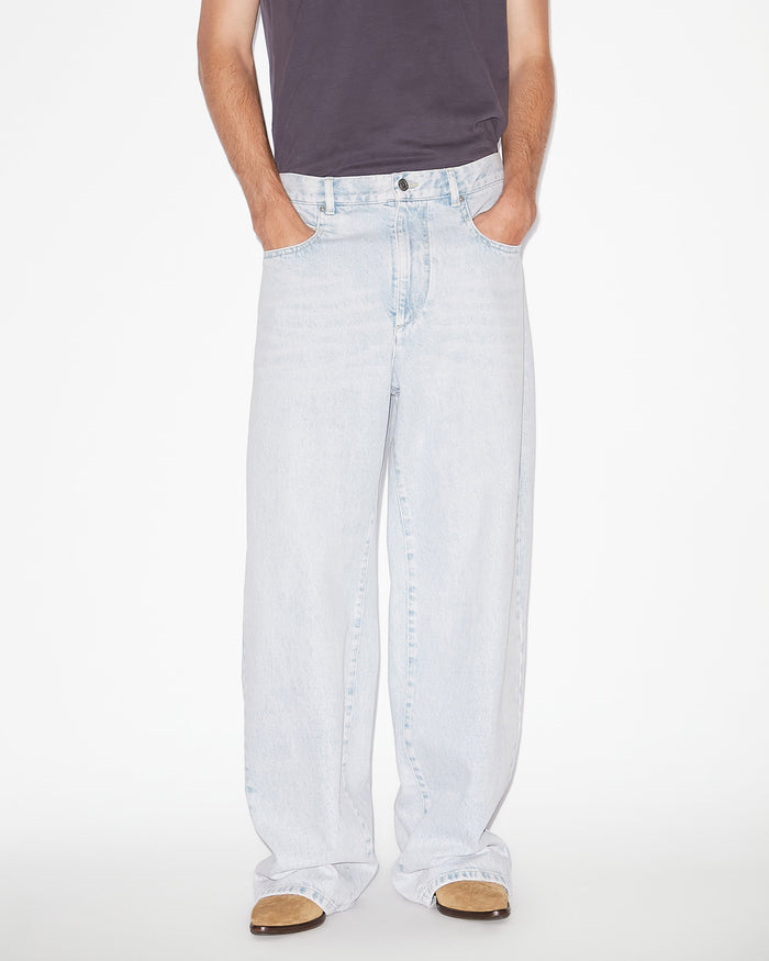 Isabel Marant PANTALON JAMESON Homme Bleu Clair