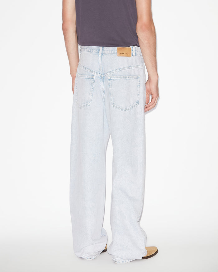Isabel Marant PANTALON JAMESON Homme Bleu Clair