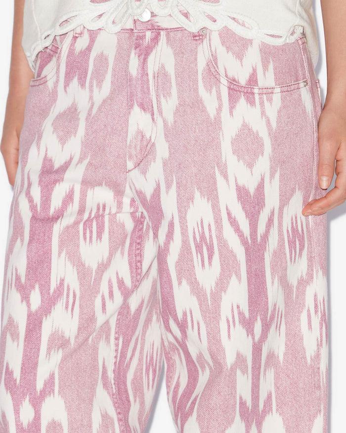 Isabel Marant PANTALON JOANNY Femme Rose