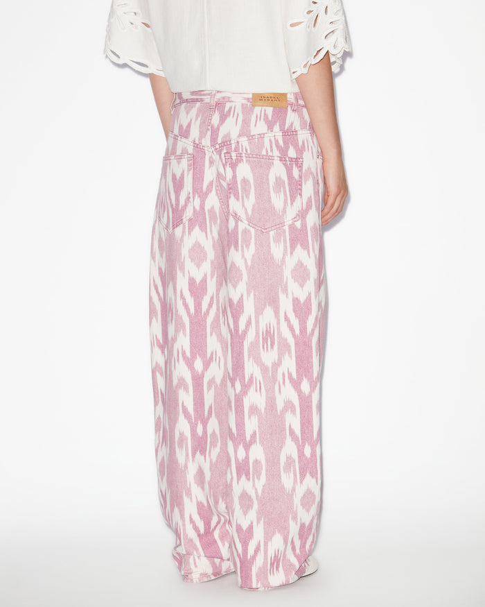 Isabel Marant PANTALON JOANNY Femme Rose