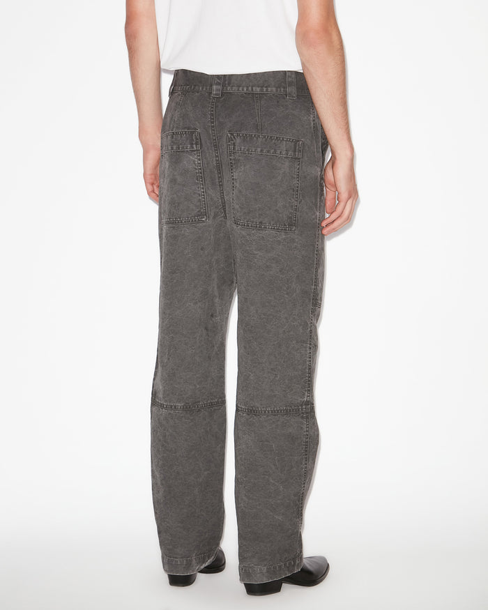 Isabel Marant PANTALON KLEBER Homme Noir Délavé