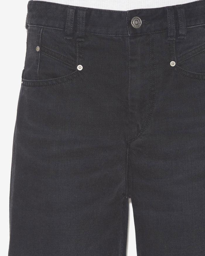 Isabel Marant Pantalon Lemony Femme Noir