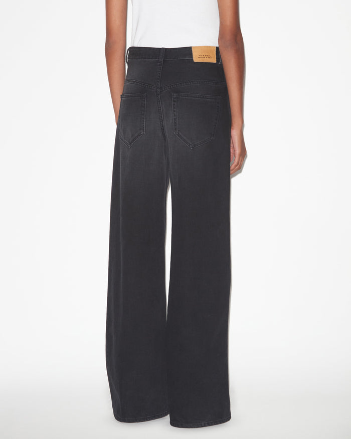 Isabel Marant Pantalon Lemony Femme Noir