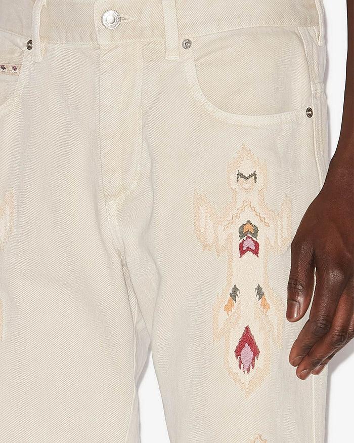 Isabel Marant PANTALON LEWYS Homme écru
