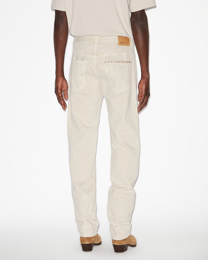 Isabel Marant PANTALON LEWYS Homme écru