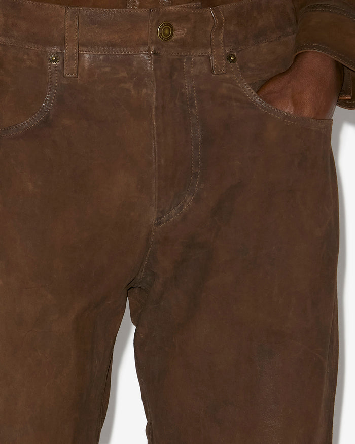 Isabel Marant PANTALON LEWYS Homme Marron