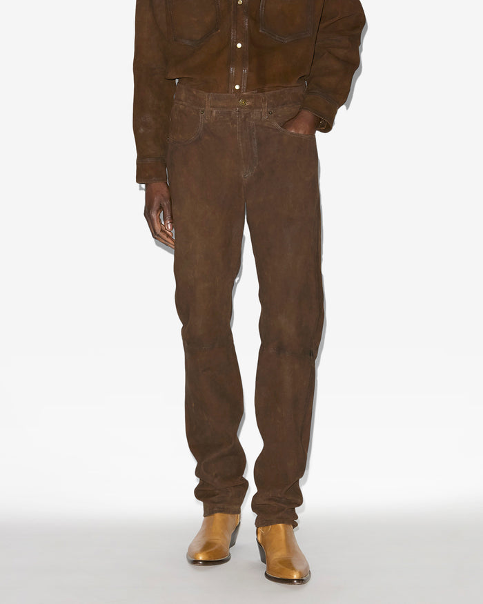 Isabel Marant PANTALON LEWYS Homme Marron