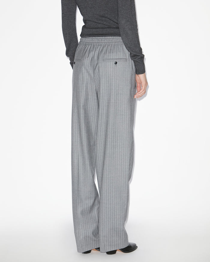 Isabel Marant PANTALON LISKA Femme Gris